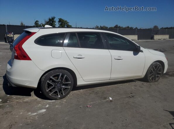 YV140MEL4J2378477 2018 VOLVO V60 White უკანა მარჯვენა