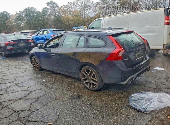 YV140MEL8J2394830 2018 VOLVO V60 Black Задня ліва чверть