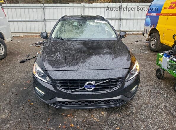 YV140MEL8J2394830 2018 VOLVO V60 Black Вид спереду
