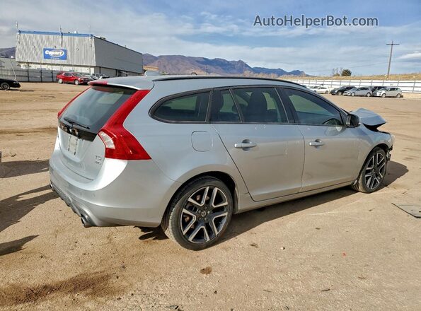 YV140MSLXJ2398219 2018 VOLVO V60 Silver Հետևի աջ