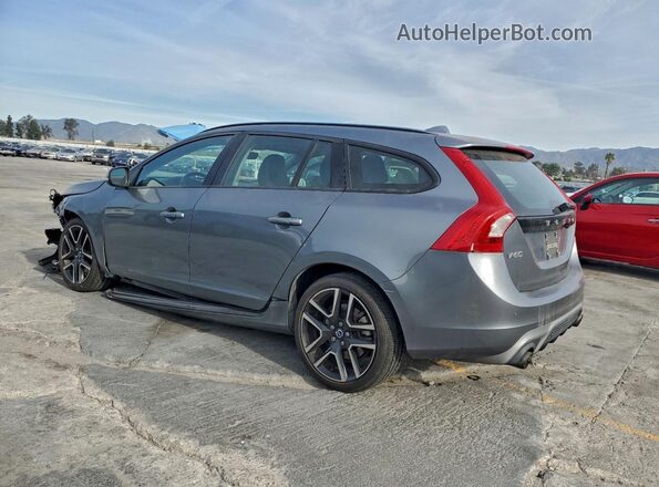 YV140MSLXJ2399497 2018 VOLVO V60 Silver Rear left