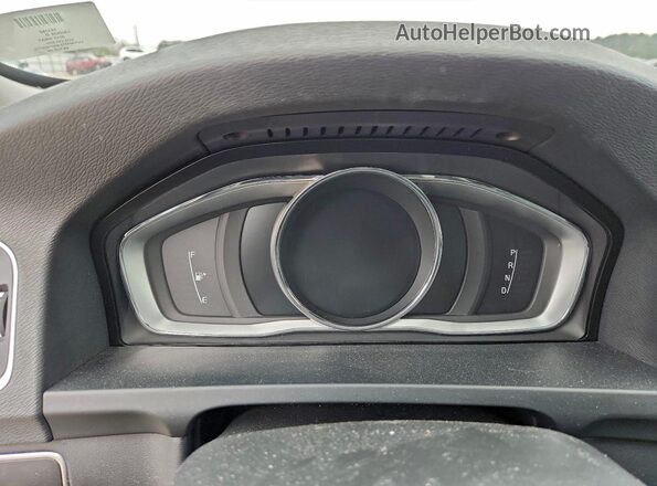 YV140MTL4H2429716 2017 VOLVO S60 Серый Вид щитка приборов