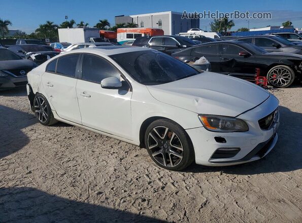YV140MTL6H2439096 2017 VOLVO S60 White Передня права чверть