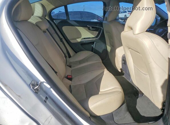YV140MTL6H2439096 2017 VOLVO S60 White Вид задніх сидінь