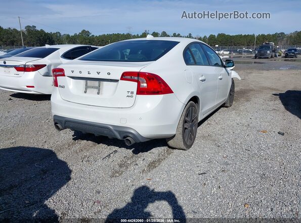 YV140MTL7J2451859 2018 VOLVO S60 Белый Задняя правая четверть