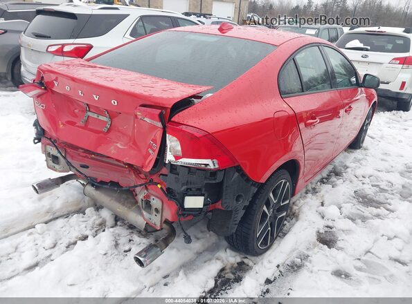 YV140MTL9J2459459 2018 VOLVO S60 Red 