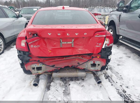YV140MTL9J2459459 2018 VOLVO S60 Red 