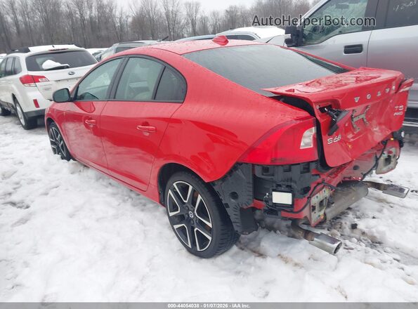 YV140MTL9J2459459 2018 VOLVO S60 Red 