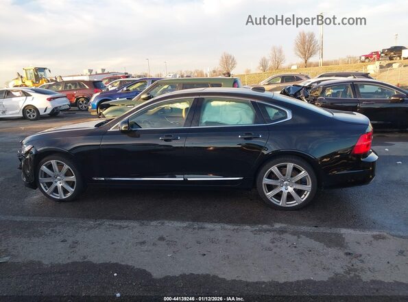 YV1A22ML4H1013901 2017 VOLVO S90 Black Սալոնի հետևի տեսք
