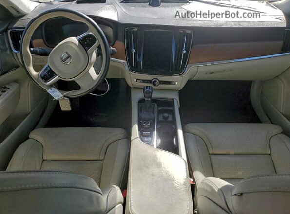 YV1A22ML7H1001287 2017 VOLVO S90 Blue წინა პანელის ხედი