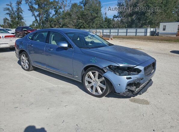 YV1A22ML7H1001287 2017 VOLVO S90 Blue წინა მარჯვენა