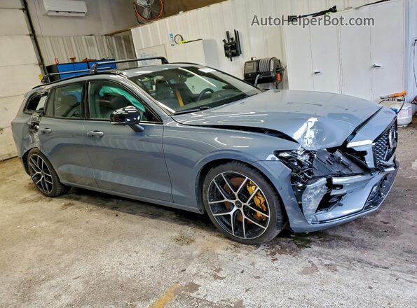 YV1H60EP7R1629585 2024 VOLVO V60 Gray წინა მარჯვენა