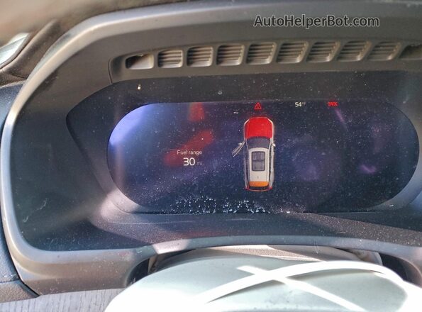 YV4062PA2P1997867 2023 VOLVO XC90 White Vista del cuadro de instrumentos
