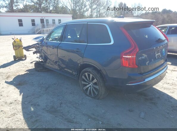 YV4062PE2R1146609 2024 VOLVO XC90 Синий Задняя левая четверть