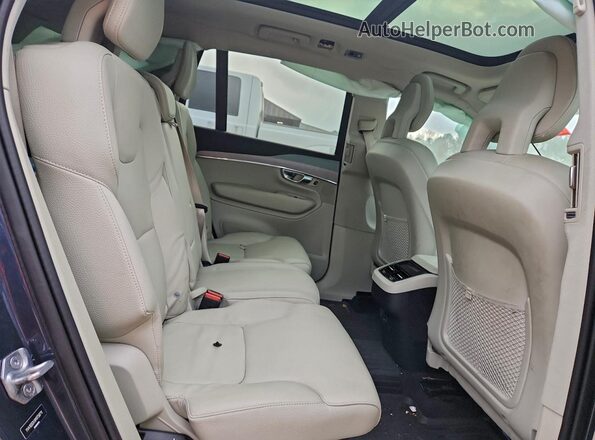 YV4102CK4M1758711 2021 VOLVO XC90 Blue Widok wnętrza z tyłu