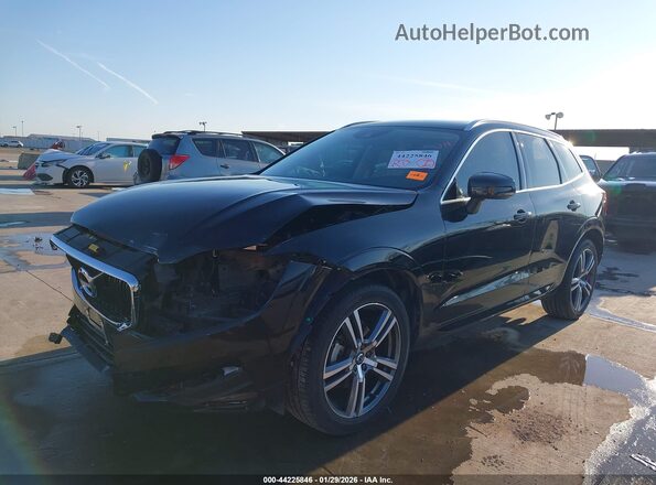 YV4102DK8M1697538 2021 VOLVO XC60 Черный Передняя левая четверть