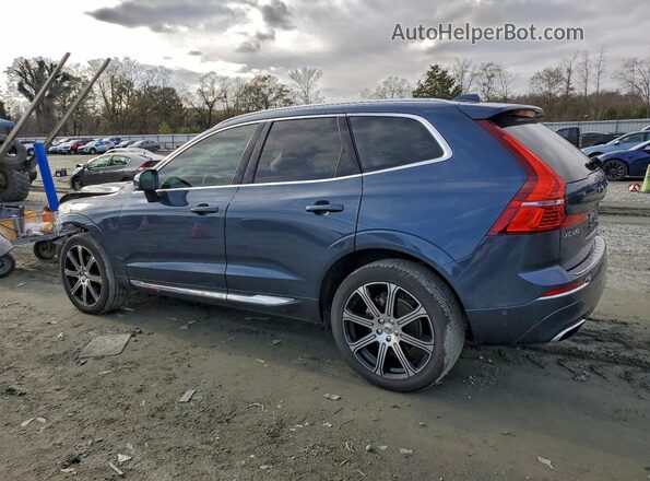 YV4102DL0M1886211 2021 VOLVO XC60 Blue Trasero izquierdo