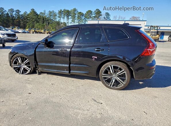 YV4102DM8M1864465 2021 VOLVO XC60 Black უკანა მარცხენა