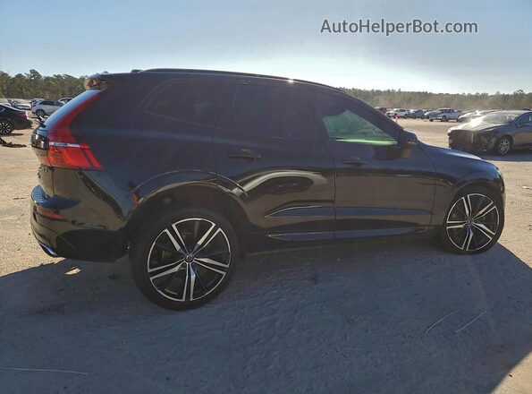 YV4102DM8M1864465 2021 VOLVO XC60 Black უკანა მარჯვენა