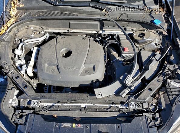 YV4102DM8M1864465 2021 VOLVO XC60 Black ძრავის განყოფილების ხედი