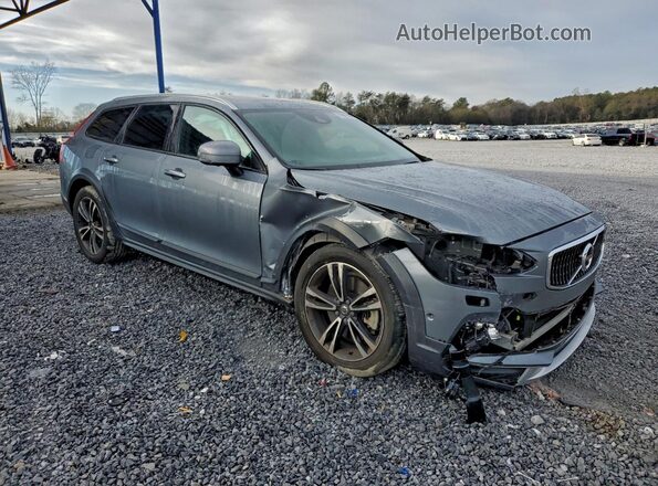 YV4102NK1J1027694 2018 VOLVO V90 Gray წინა მარჯვენა