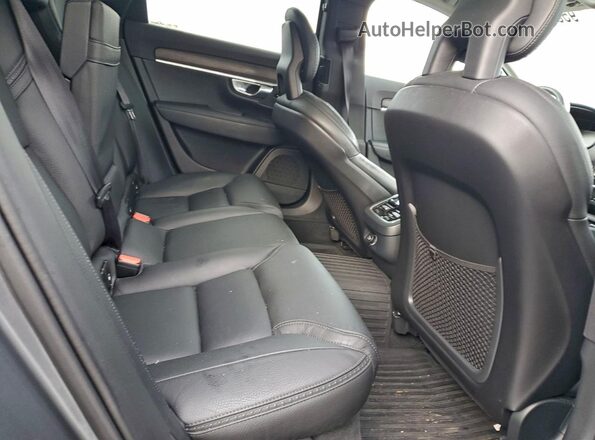 YV4102NK1J1027694 2018 VOLVO V90 Gray უკანა სავარძლების ხედი
