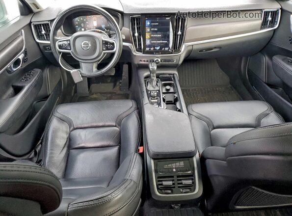 YV4102NK1J1027694 2018 VOLVO V90 Gray წინა პანელის ხედი