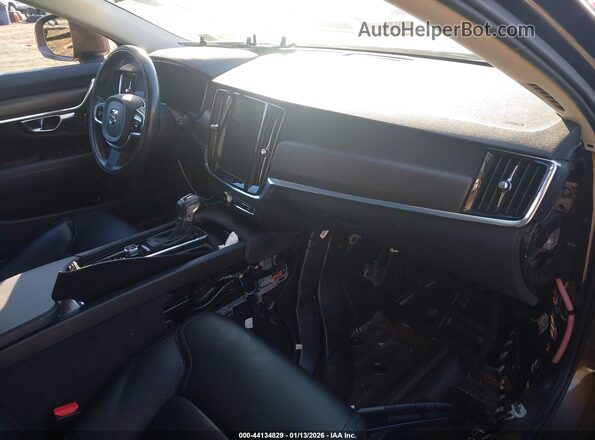 YV4102NK2J1021497 2018 VOLVO V90 CROSS COUNTRY Brown Вид салону спереду