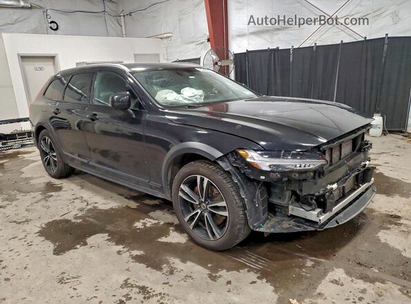 YV4102NK9J1022906 2018 VOLVO V90 Black Передня права чверть