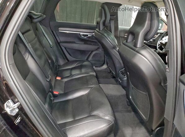 YV4102NK9J1022906 2018 VOLVO V90 Black Вид задньої частини салону