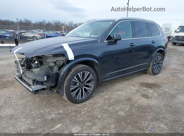 YV4102PK2N1811241 2022 VOLVO XC90 Gray წინა მარცხენა ხედი სამი მეოთხედიდან
