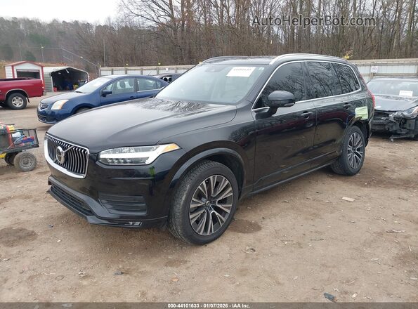YV4102PKXM1692434 2021 VOLVO XC90 Black Передня ліва чверть