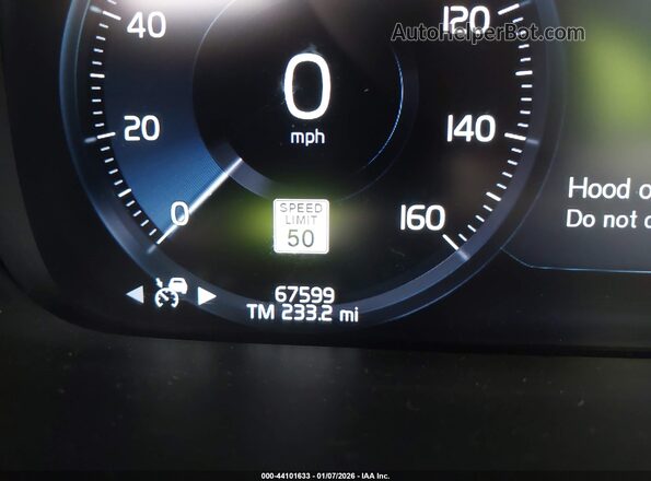 YV4102PKXM1692434 2021 VOLVO XC90 Black Вид задніх сидінь