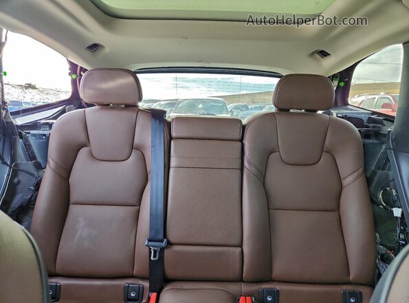 YV4102RK8L1416734 2020 VOLVO XC60 Black Vista de los asientos traseros
