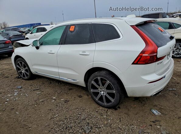 YV4102RLXM1882059 2021 VOLVO XC60 White Trasero izquierdo