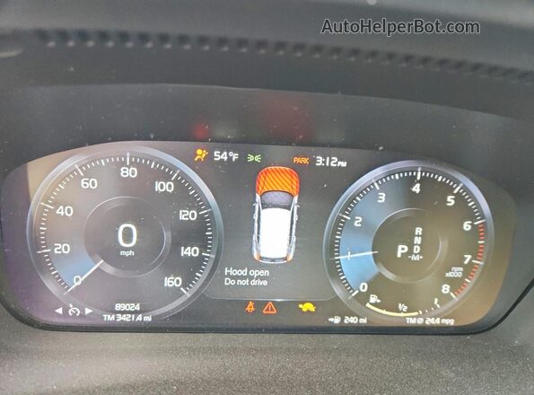 YV4162UKXL2186906 2020 VOLVO XC40 Серый 