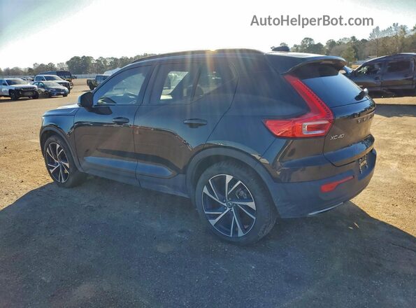 YV4162UM2L2237218 2020 VOLVO XC40 Black Задня ліва чверть