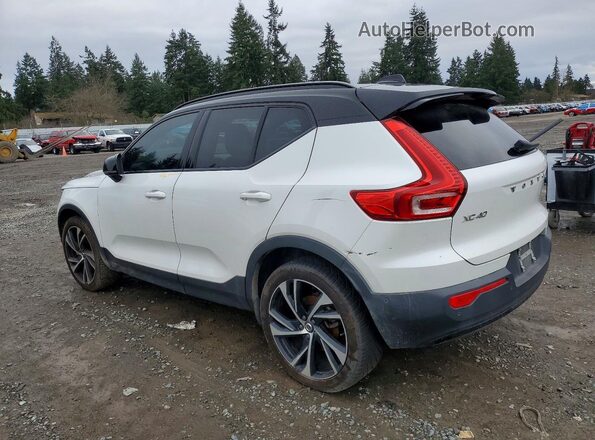 YV4162UM2M2396838 2021 VOLVO XC40 White Հետևի ձախ