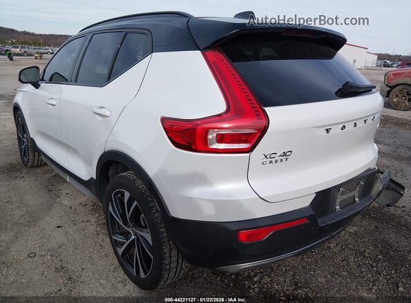 YV4162UM3M2394113 2021 VOLVO XC40 White უკანა მარცხენა