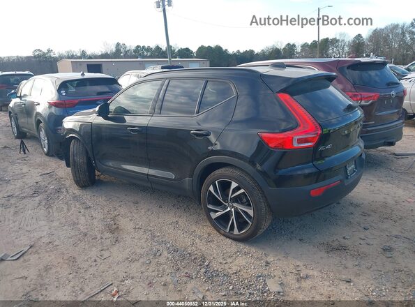 YV4162UMXM2502050 2021 VOLVO XC40 Black უკანა მარცხენა