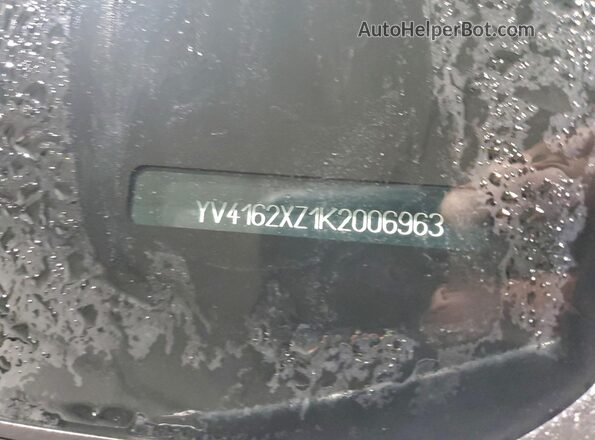 YV4162XZ1K2006963 2019 VOLVO XC40 Blue Вид наклейки з VIN-кодом