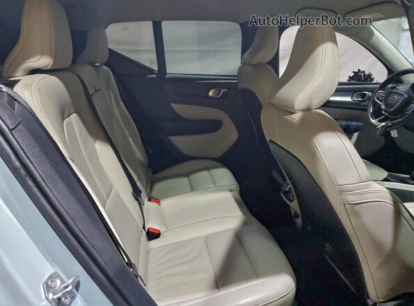 YV4162XZ1K2006963 2019 VOLVO XC40 Blue Вид задньої частини салону