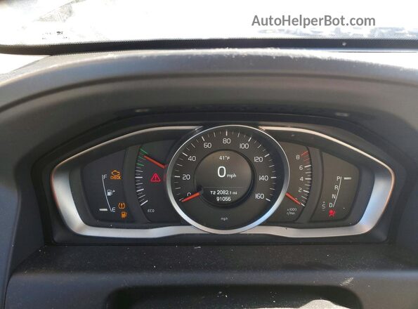 YV440MDU8H2018894 2017 VOLVO XC60 Gray Vista de los asientos traseros