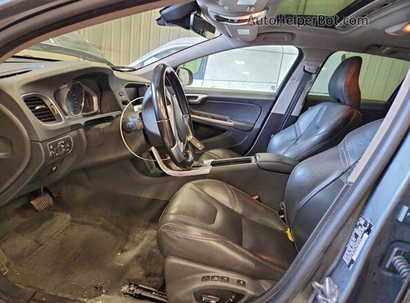 YV440MWK1H1036056 2017 VOLVO V60 Gray Widok wnętrza z przodu