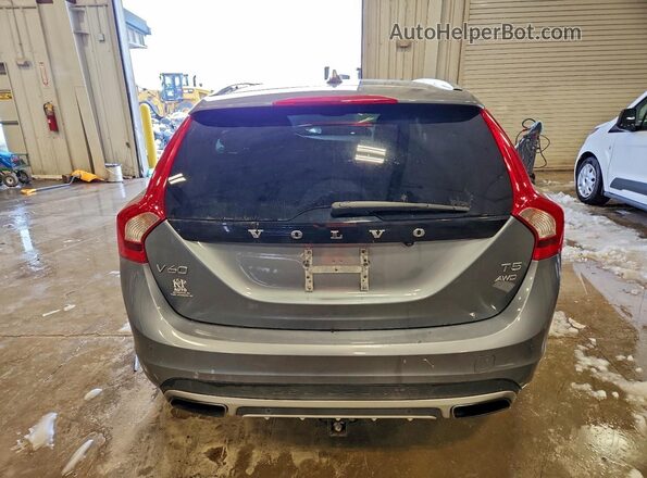 YV440MWK1H1036056 2017 VOLVO V60 Gray Widok z tyłu