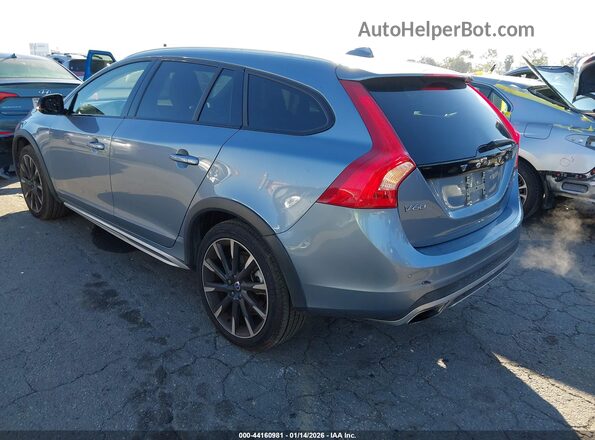 YV440MWK1H1037899 2017 VOLVO V60 CROSS COUNTRY Blue Tył lewy
