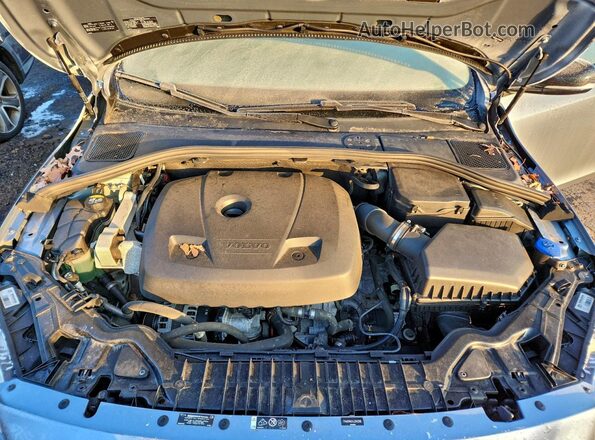 YV440MWK4J2042918 2018 VOLVO V60 Blue უკანა სალონის ხედი