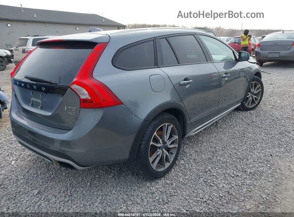 YV440MWK7H1023845 2017 VOLVO V60 CROSS COUNTRY Gray Задня права чверть