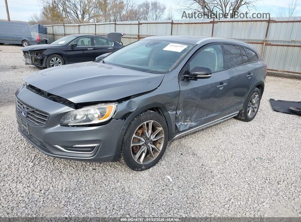 YV440MWK7H1023845 2017 VOLVO V60 CROSS COUNTRY Gray Передня ліва чверть