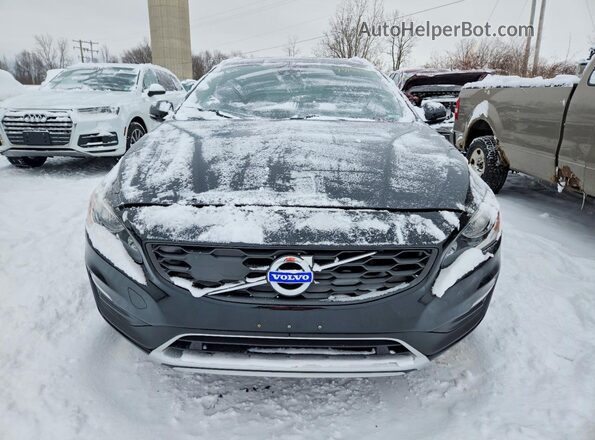 YV440MWK7H1032089 2017 VOLVO V60 Black Front view